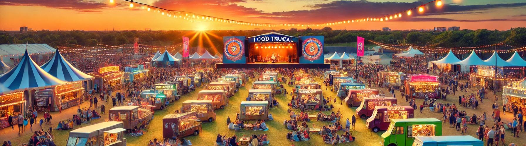 Food trucks en festivales