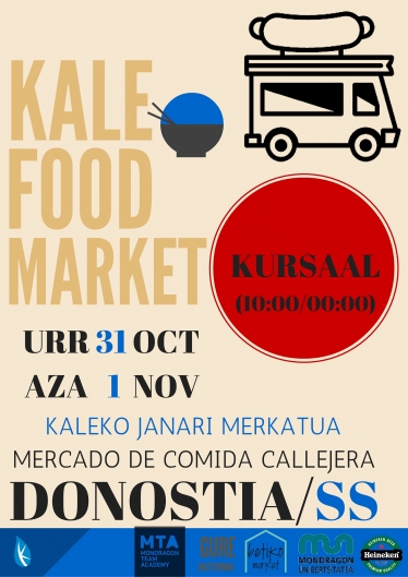 cartel evento Kale Food Market