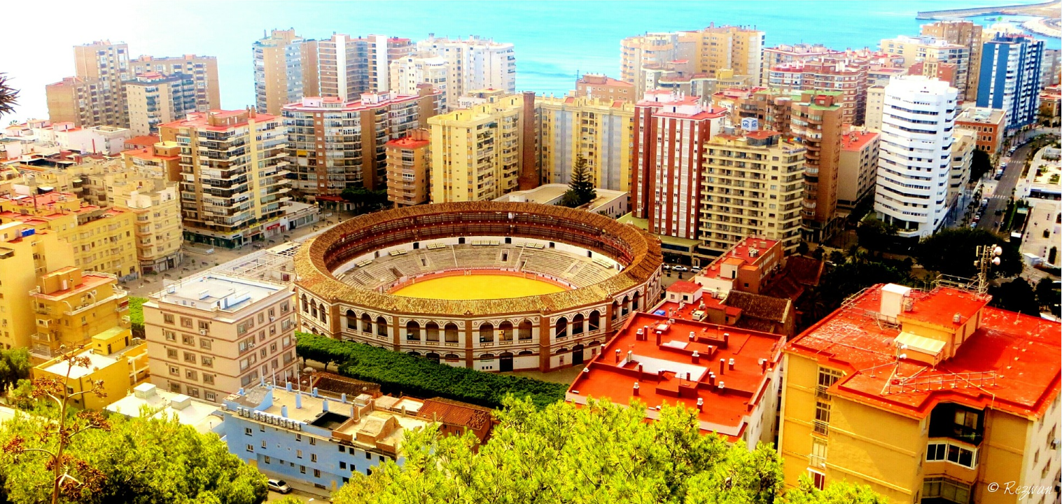 imagen panorámica de málaga