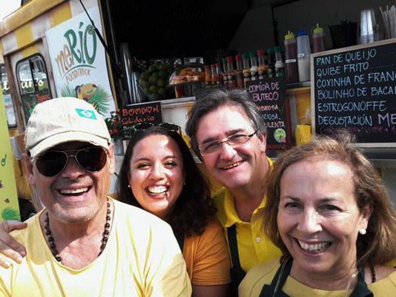 emprendedores del meriofood truck gastroneta