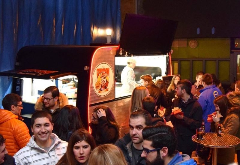 Disfrutando de las gastronetas