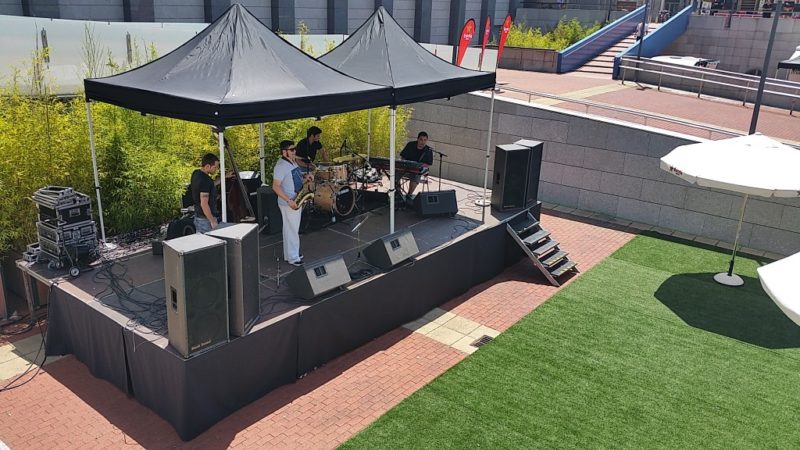 Música en eventos street food
