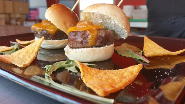 Hamburguesa street food