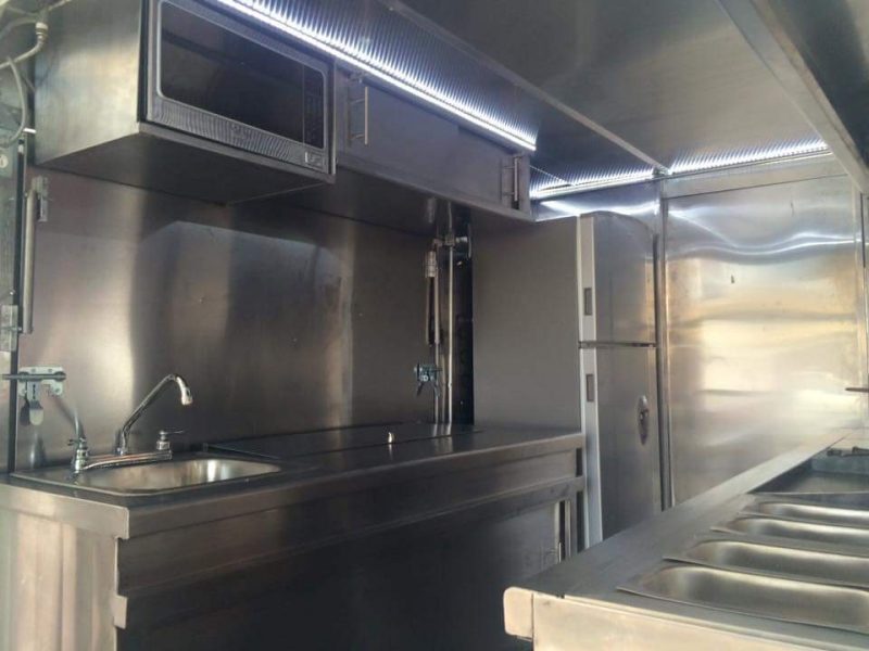 Interior de una foodtruck