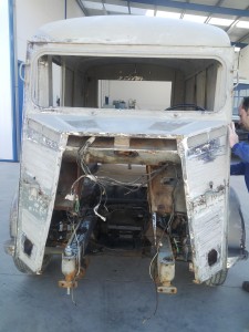 chasis de un foodtruck