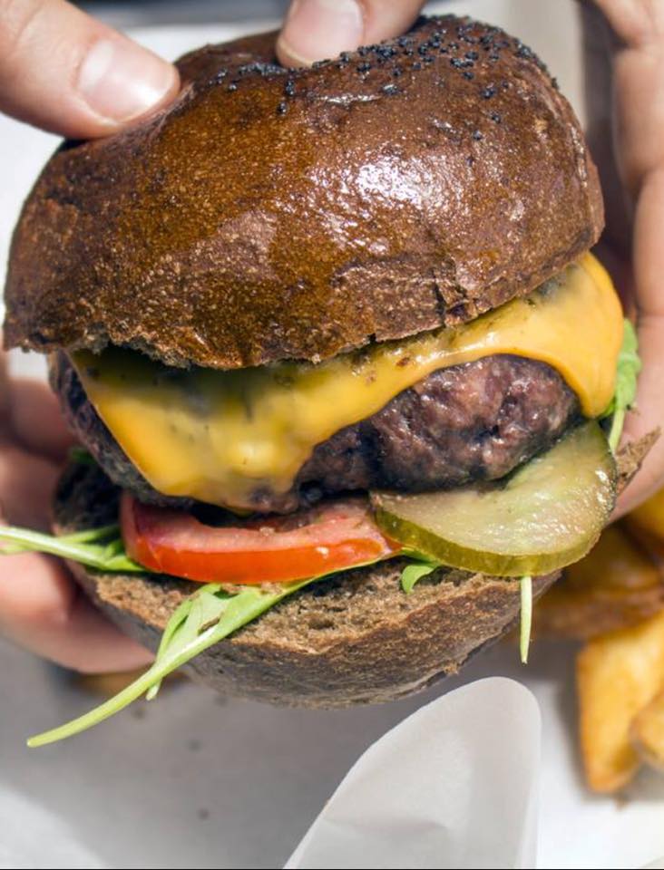 Hamburguesa street food