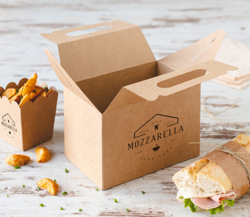 Packaging para street food