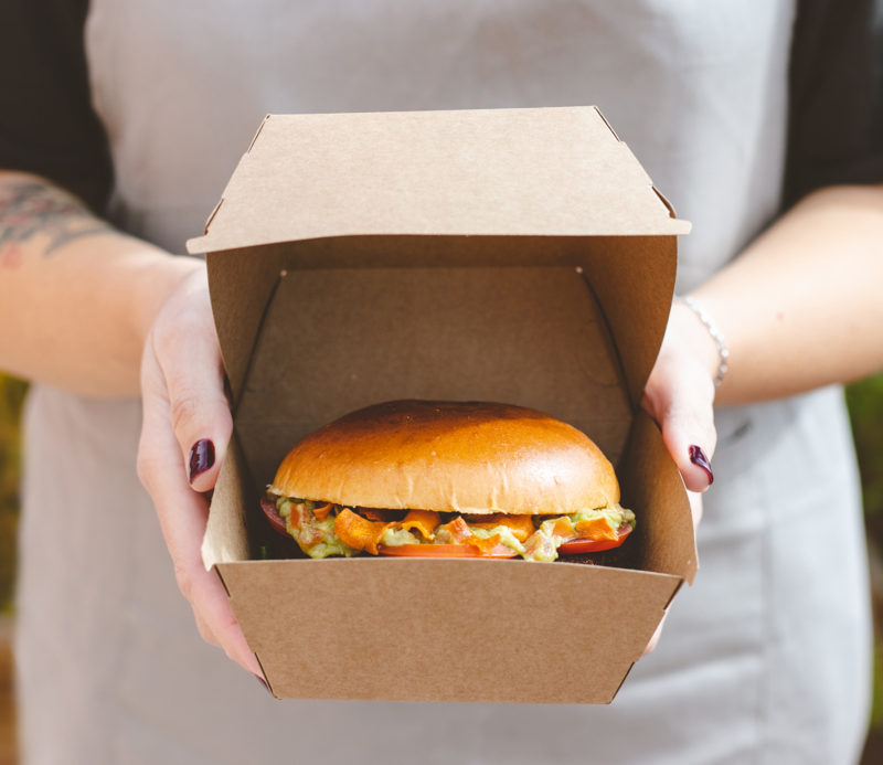 Packaging para hamburguesas de foodtrucks