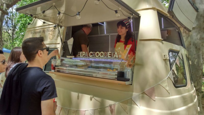 Pepa croqueta food truck