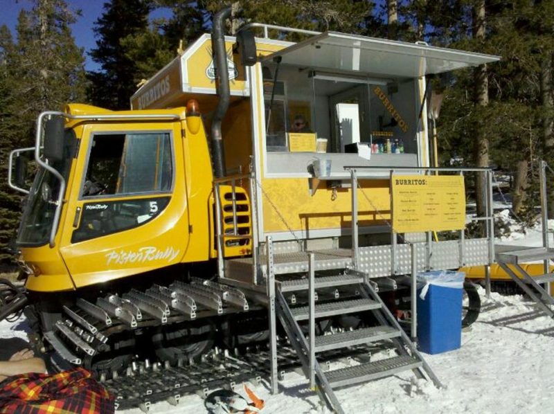 food truck con orugas