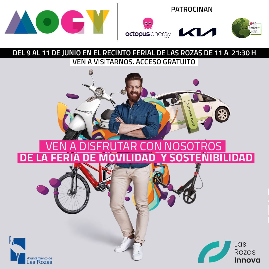 Cartel Feria MOGY Feria de la movilidad y la sostenibilidad