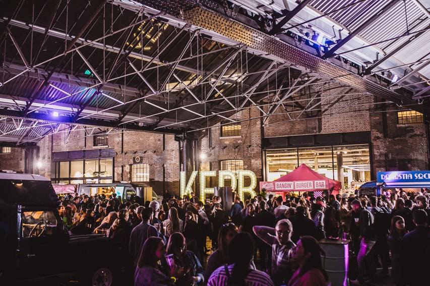 food trucks en pabellones industriales