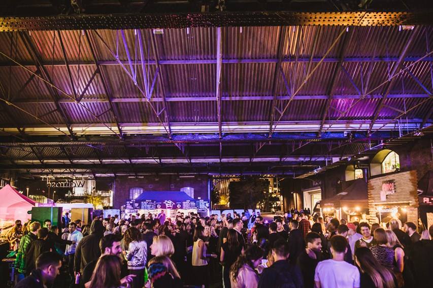 Food truck en festival