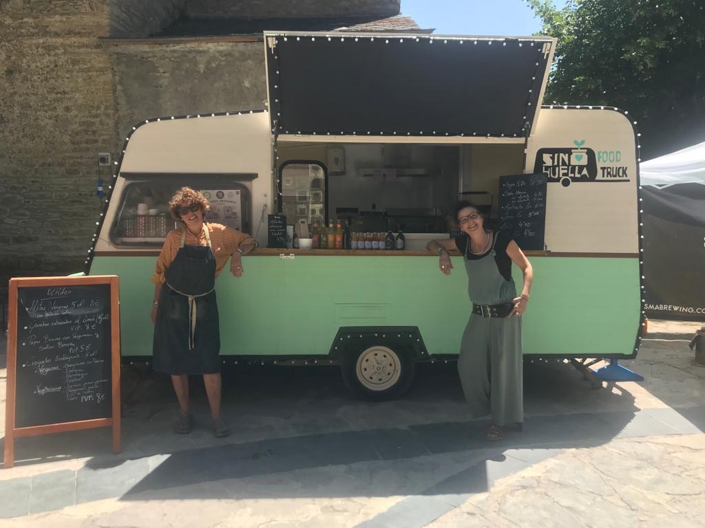 sin huella food truck