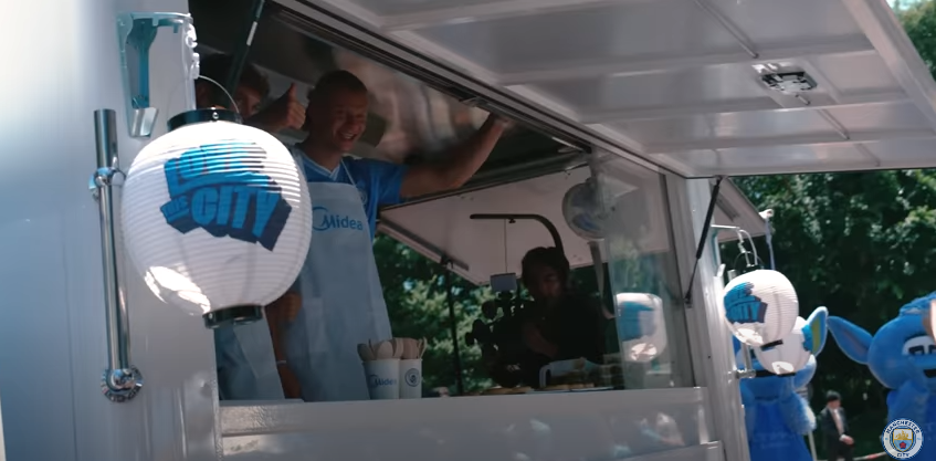 Man City food truck