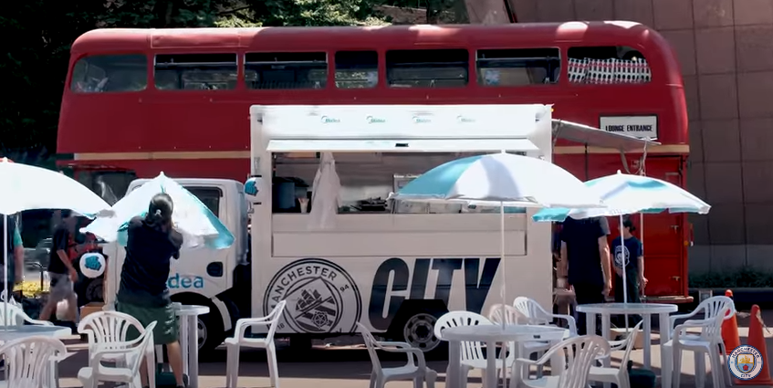 Man City food truck