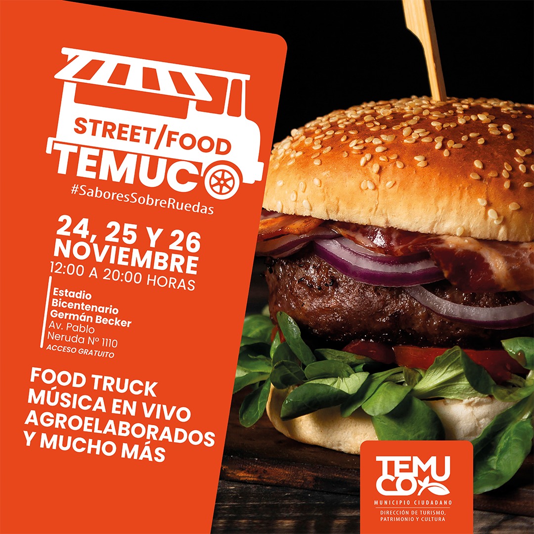 Food trucks en Temuco. Streetfood Sabores sobre ruedas