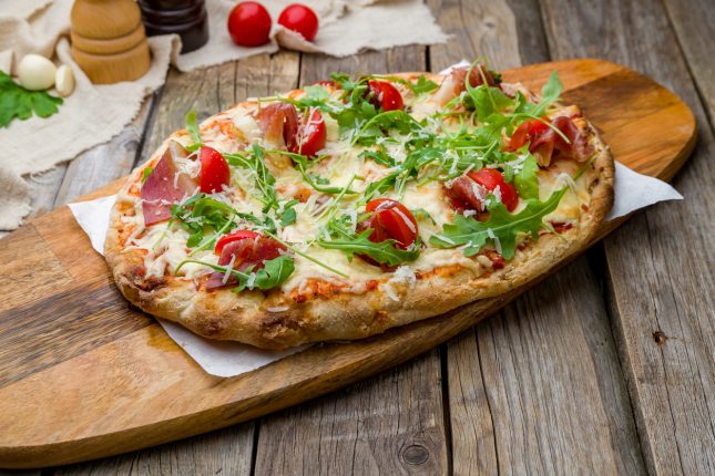 Panzer 8 pizza food truck