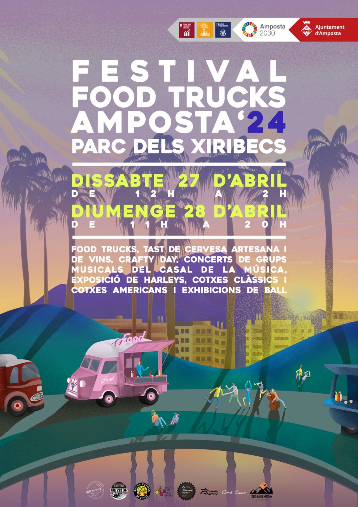 Festival food trucks Amposta Tarragona
