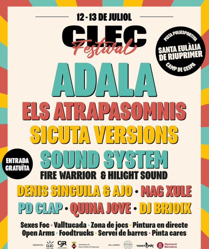 Food trucks Barcelona. Clec Festival