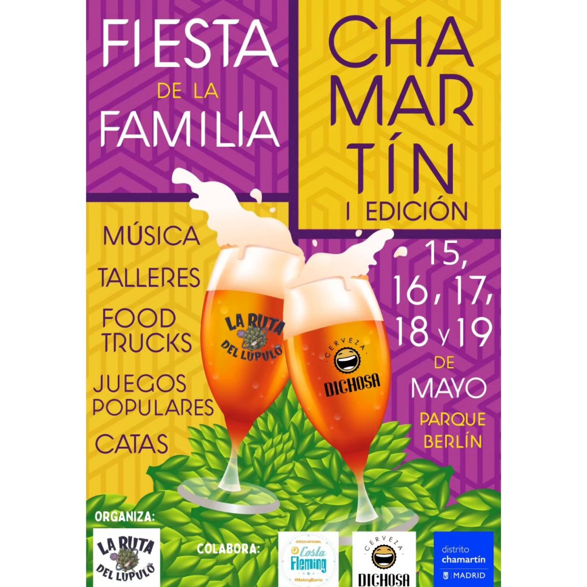 Food trucks Madrid. Fiesta familia Chamartin