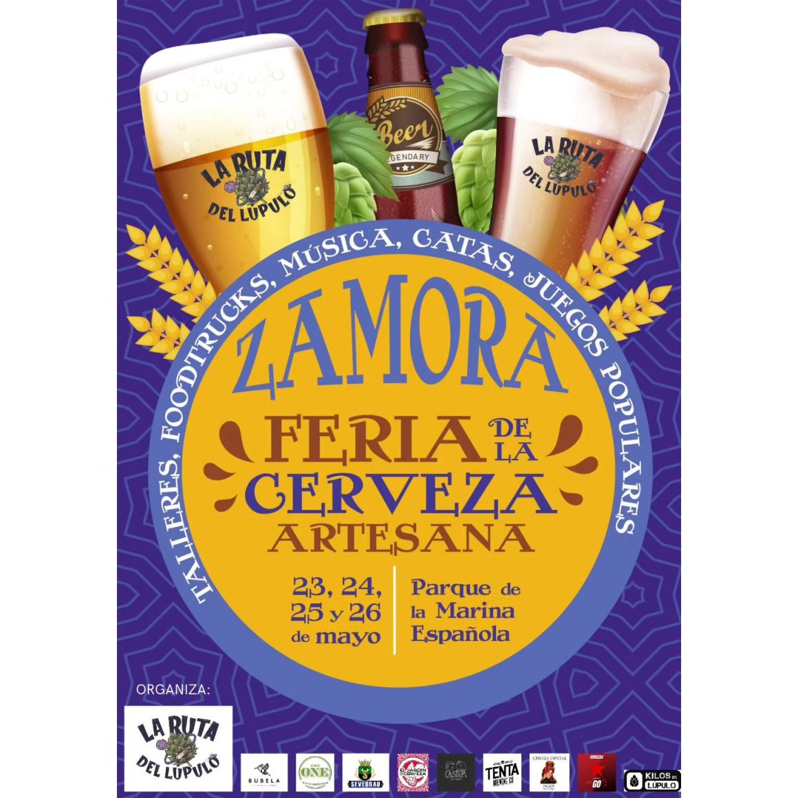 Food trucks en Zamora. Feria cerveza
