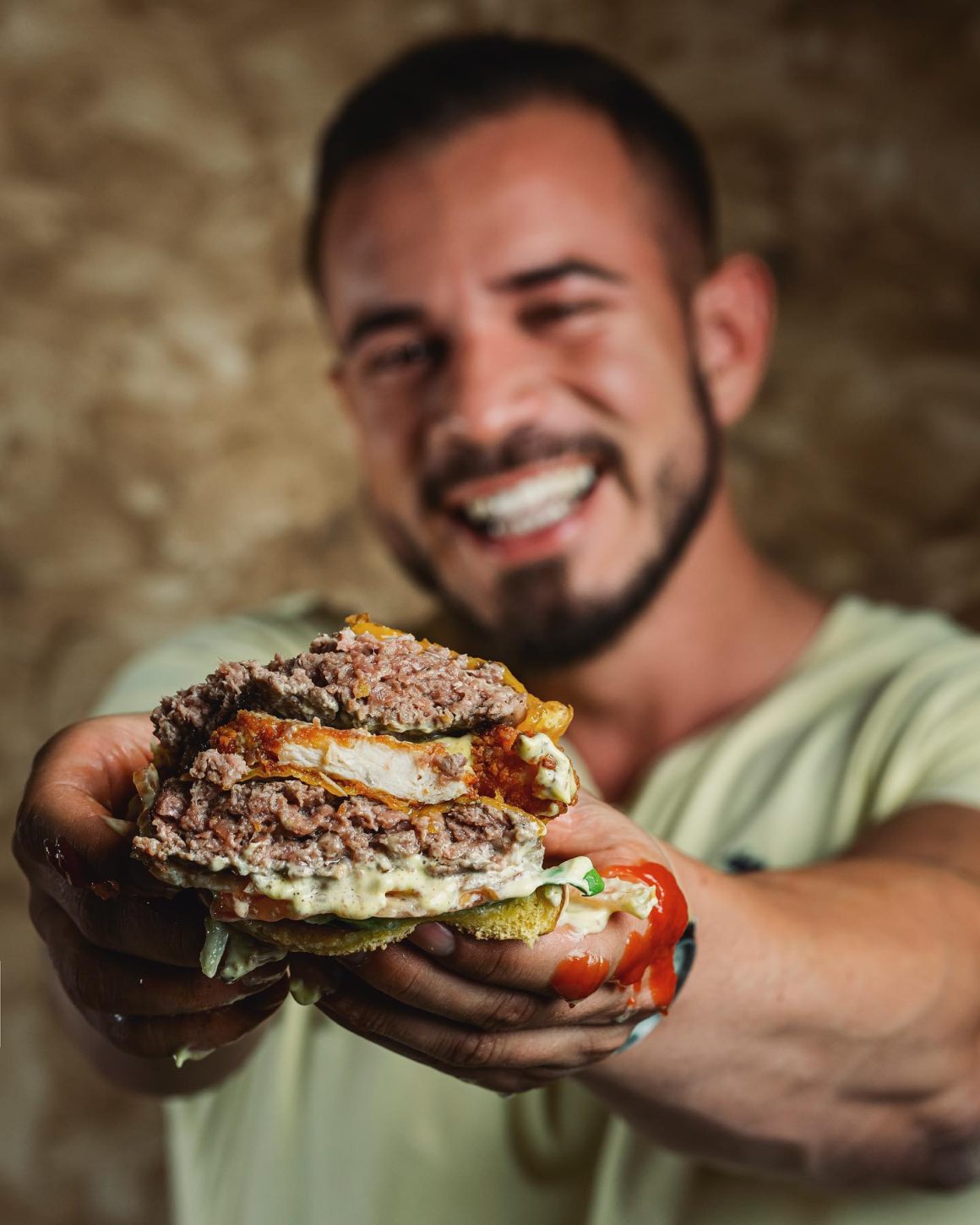 Cenando con Pablo food truck burgers