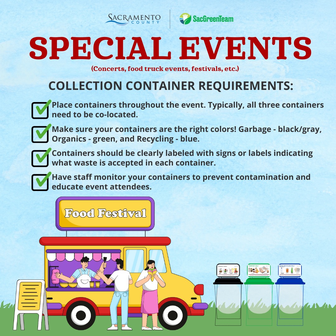 Flyer con requisitos food trucks