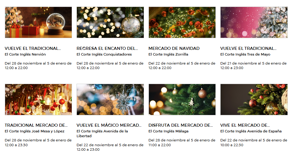 Food trucks mercados navidad