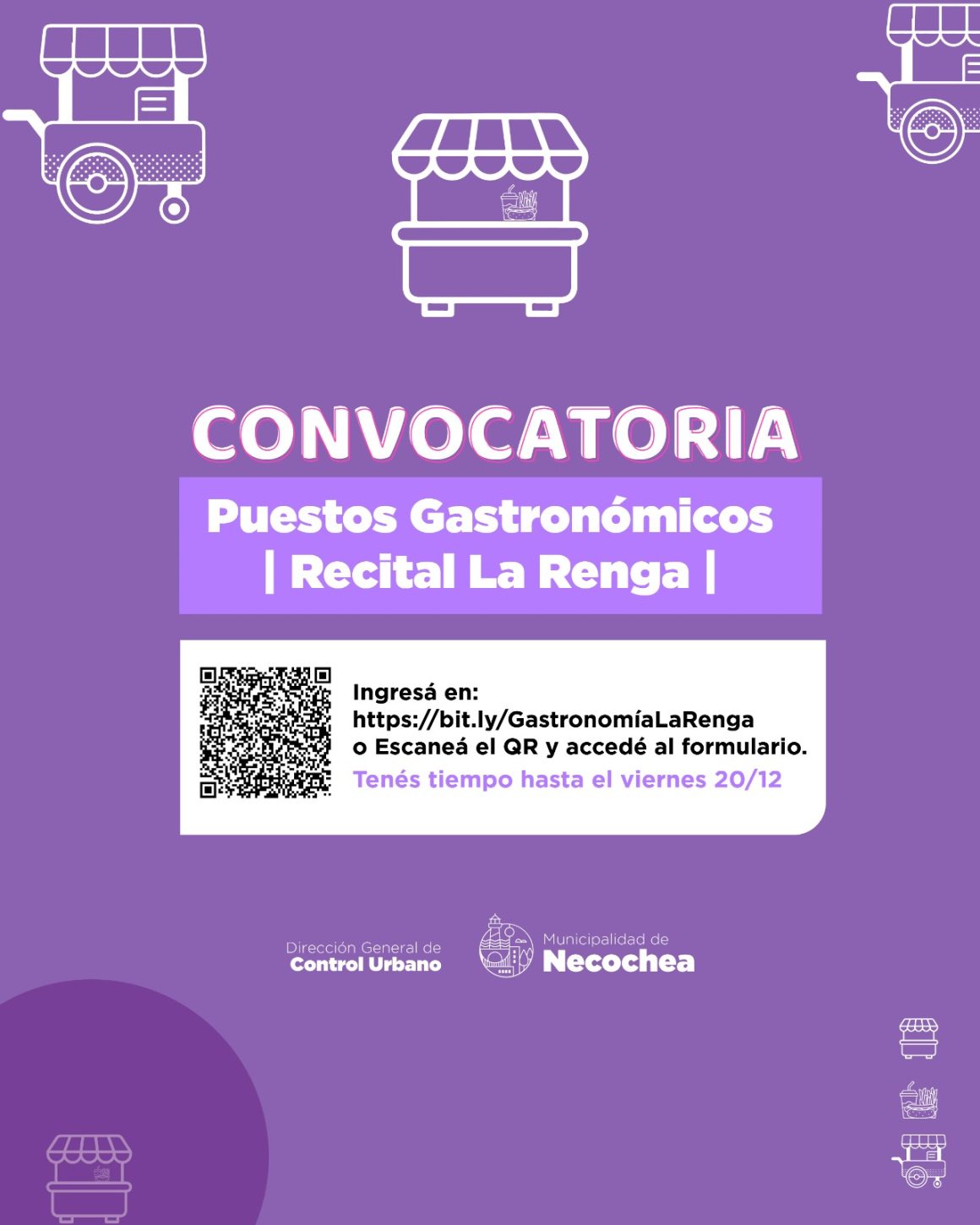 Convocatoria food trucks Necochea