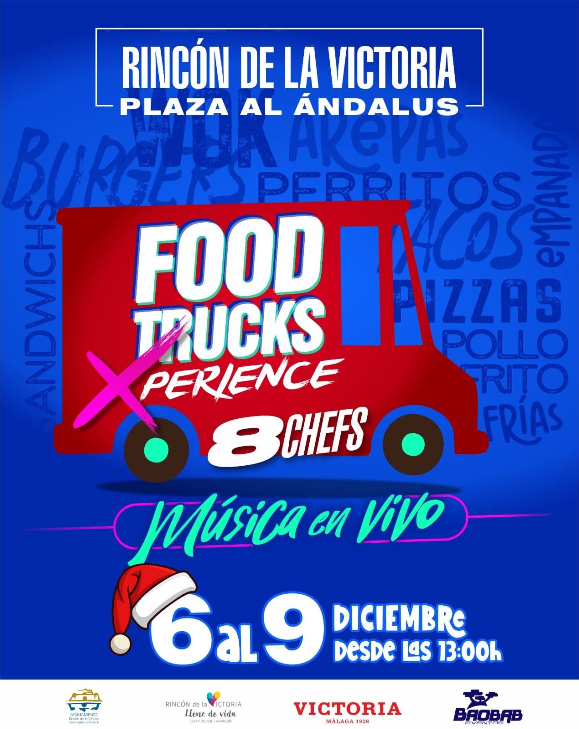 Festival food trucks Málaga. Food Trucks Xperience