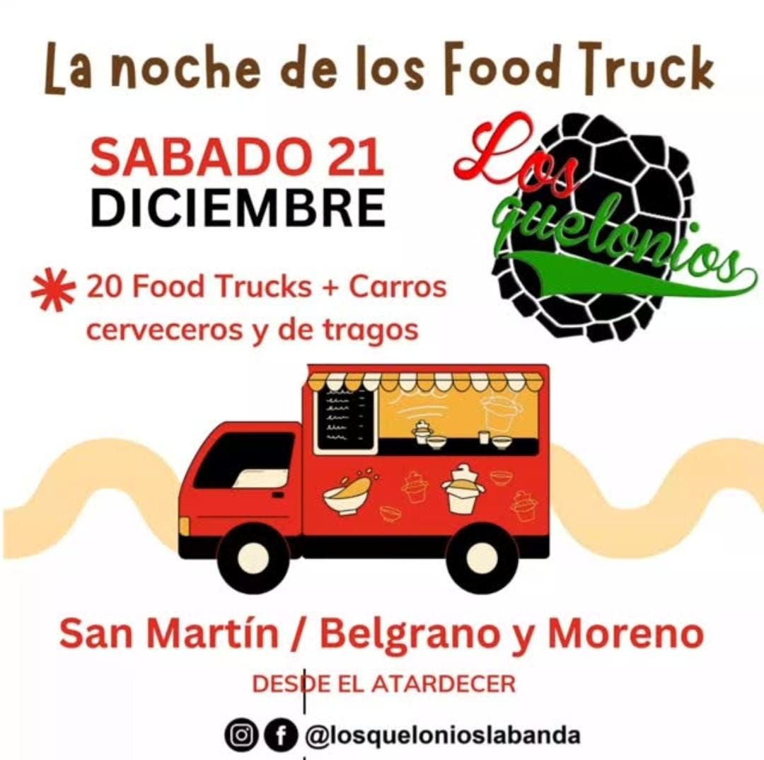 Festival foodtruck. La Noche de los Food Trucks