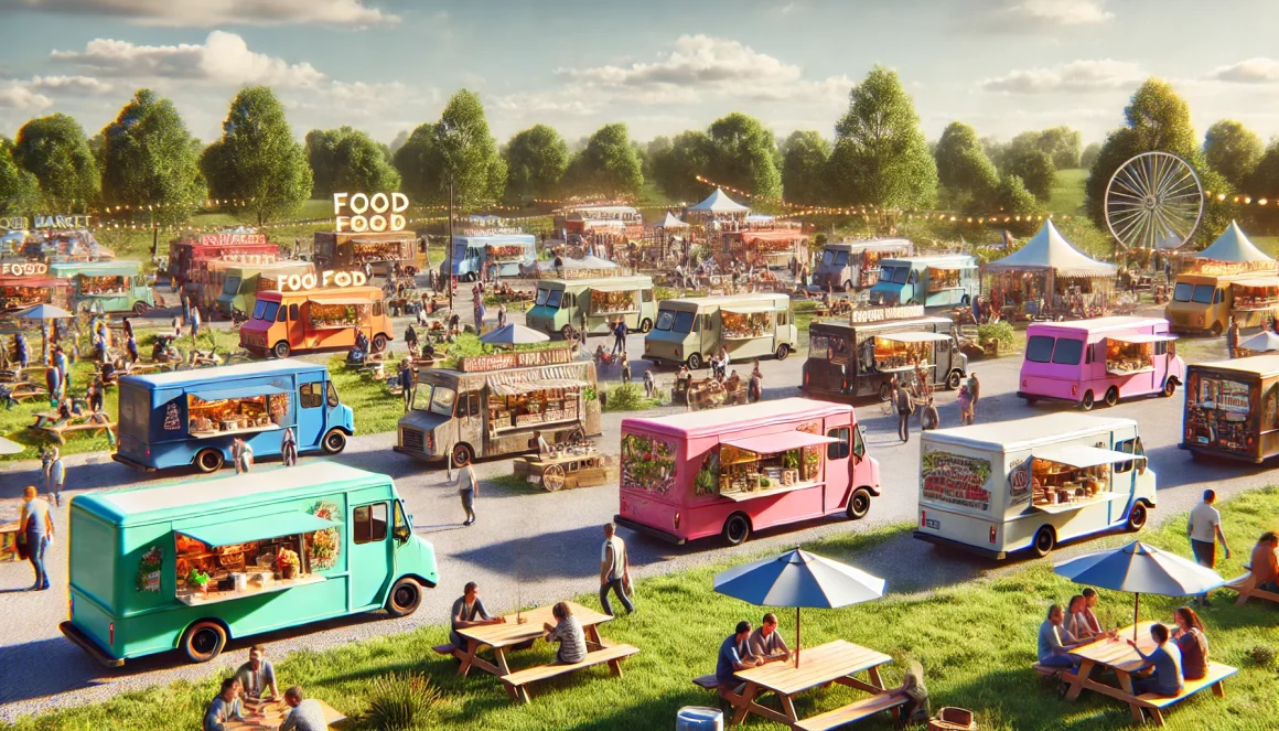 Food trucks en market street food