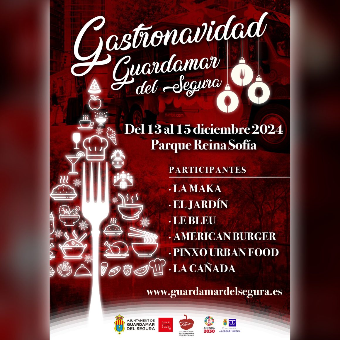 Feria food trucks Gastronavidad 2024