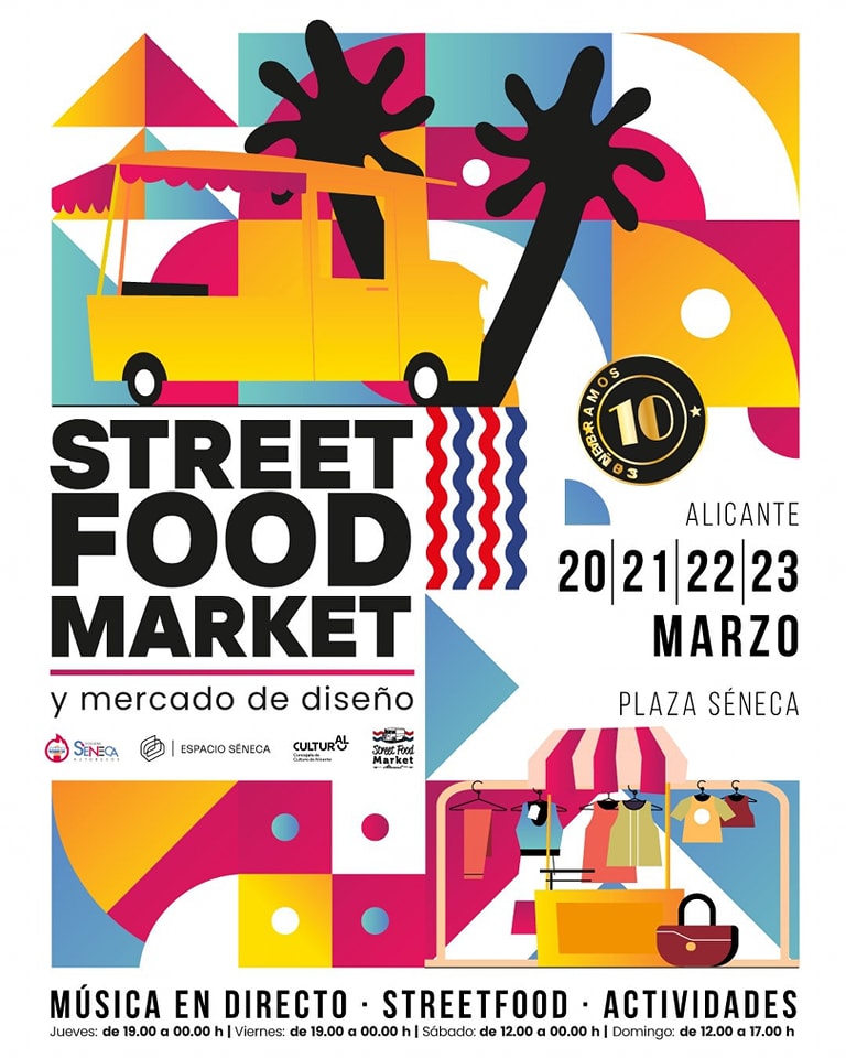 alacant street food market food trucks
