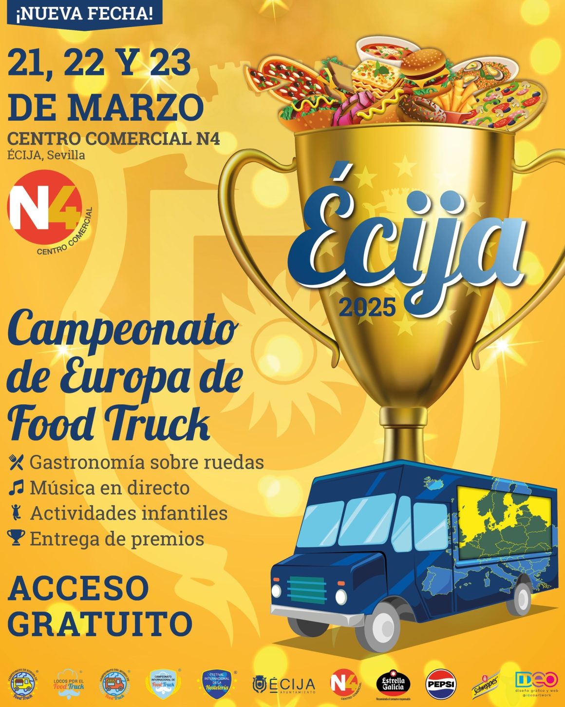 campeonato europa food trucks
