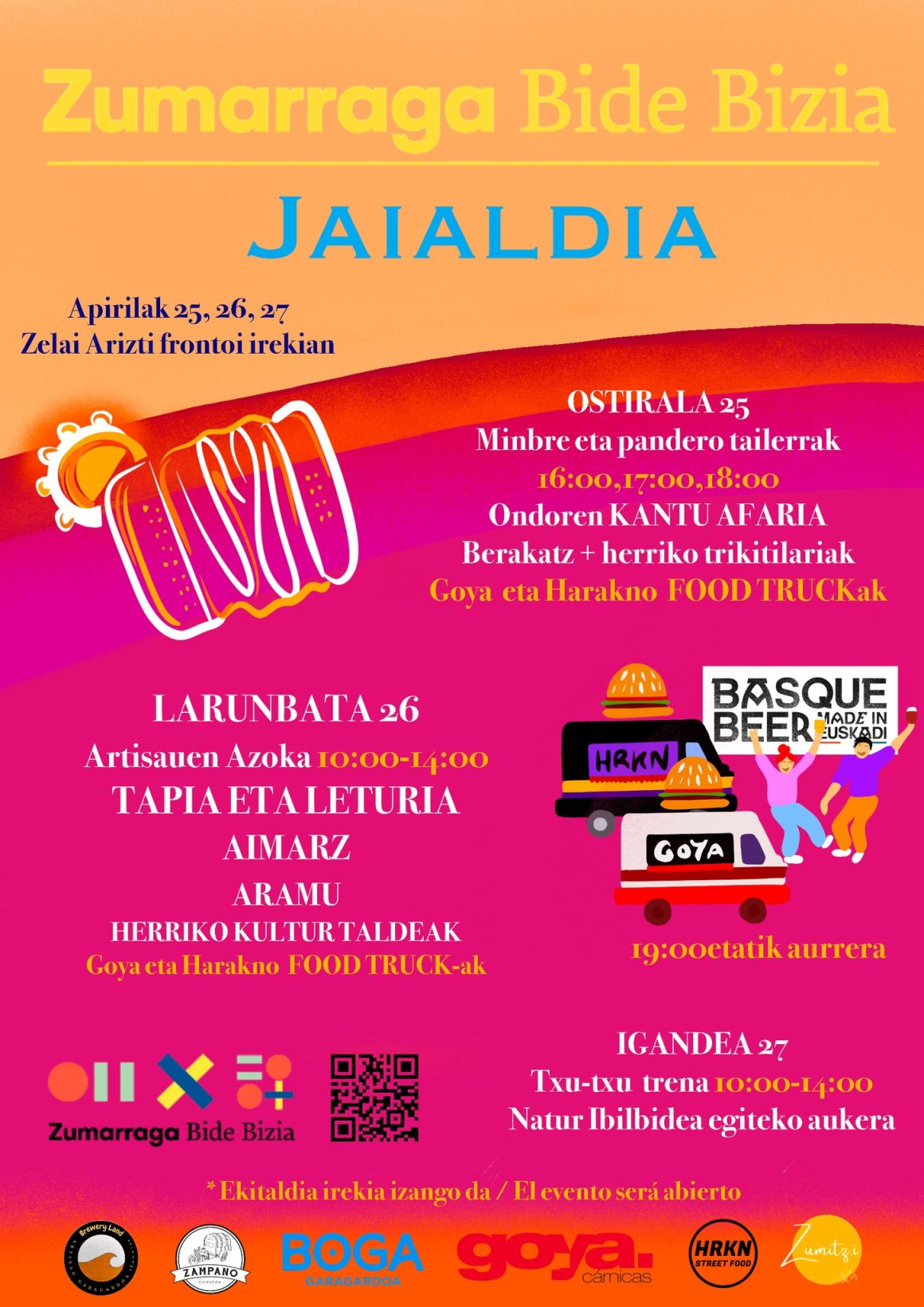 festival food truck zumarraga