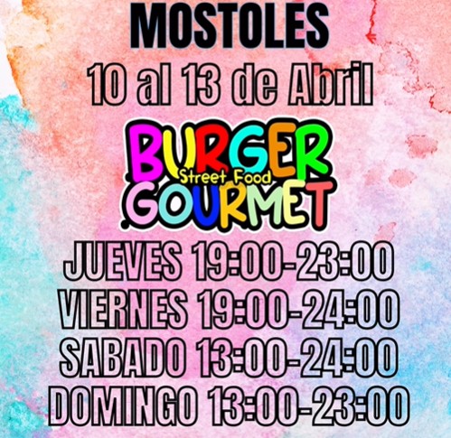 burger street food gourmet food trucks móstoles