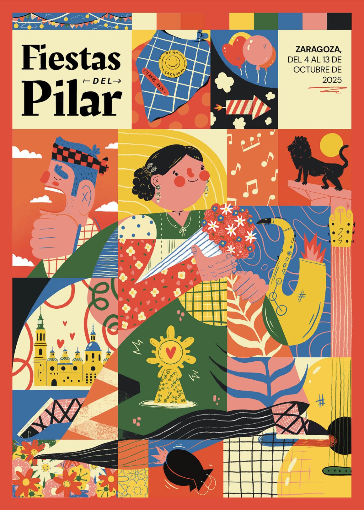 Fiestas del Pilar. Food trucks