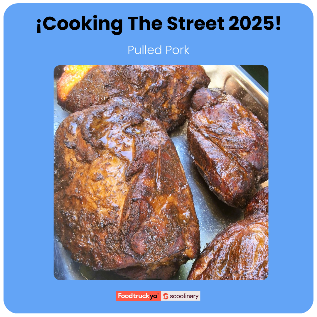 Foodtruckya Cooking the street pulled pork