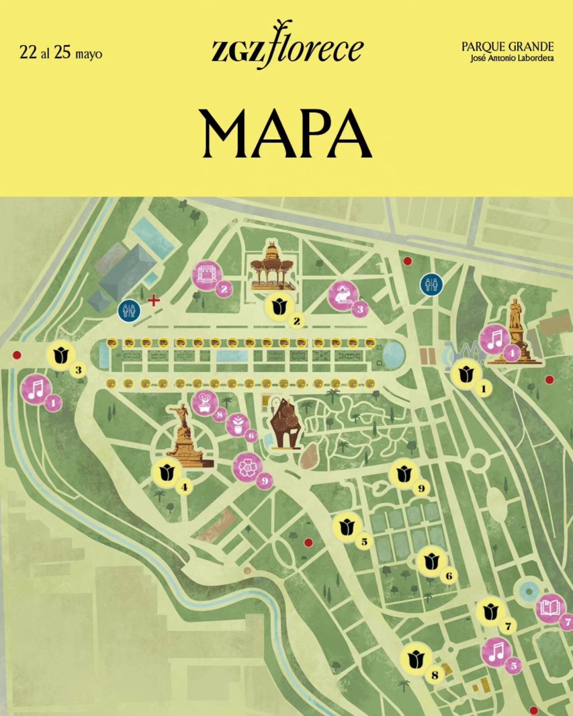 zaragoza florece food trucks