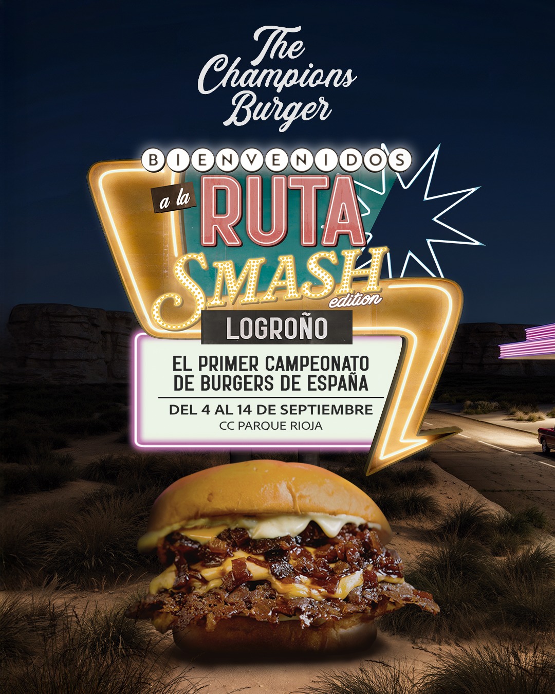 the champions burger logroño