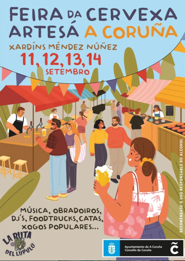 feria cerveza artesana food trucks A Coruña