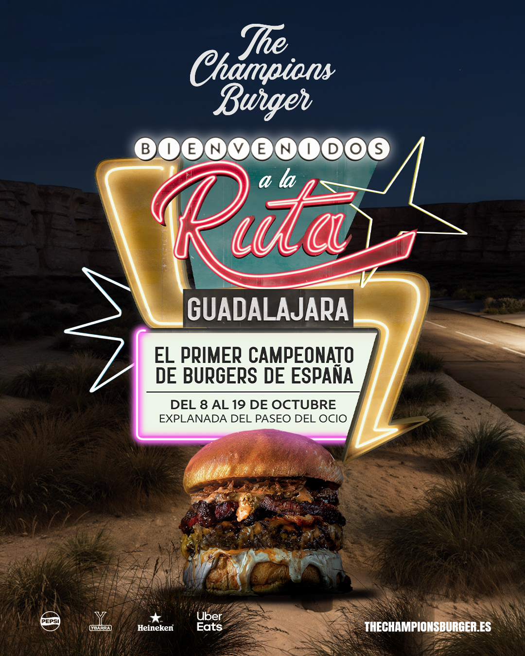 teh champions burger food trucks