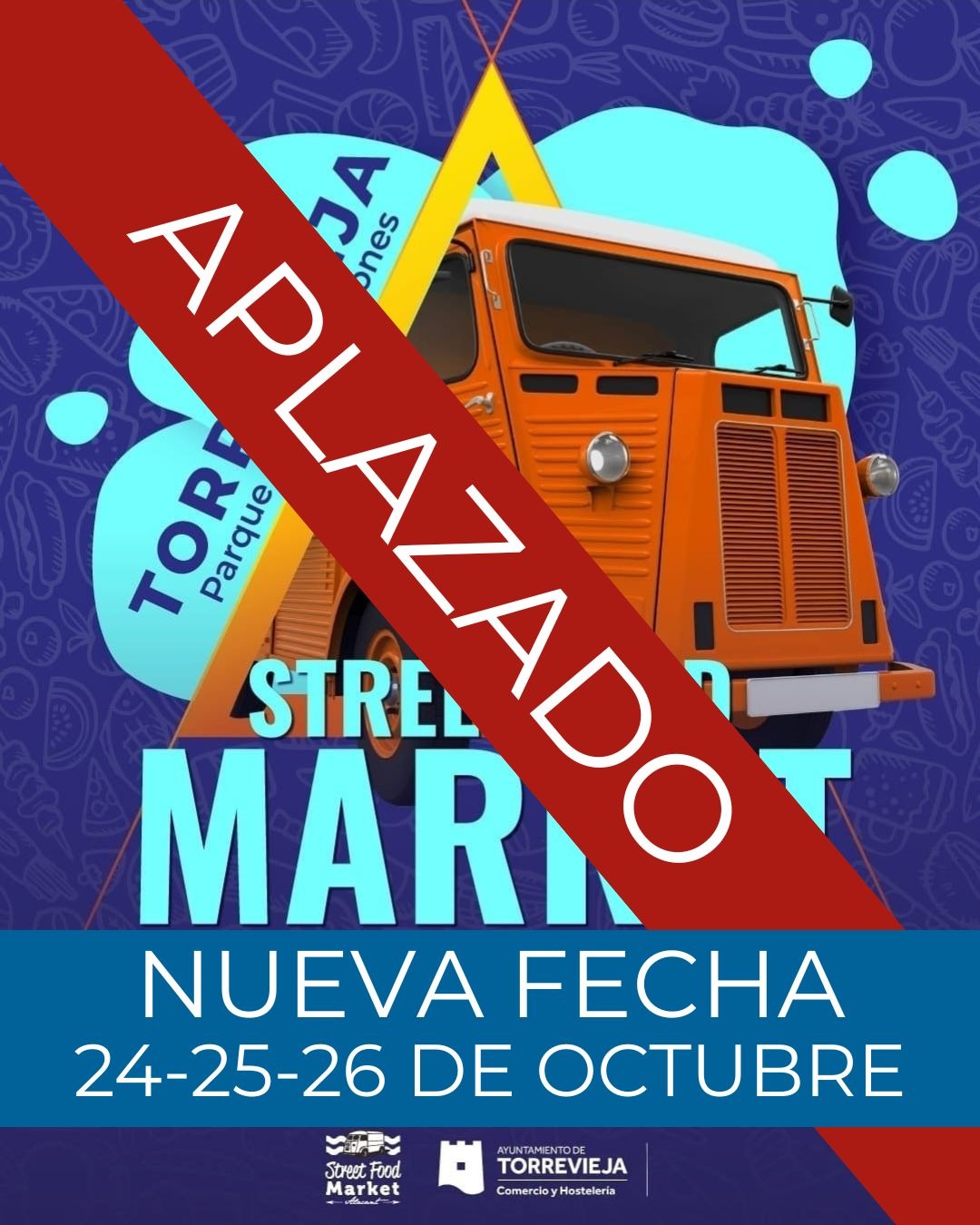 street food market food trucks torrevieja
