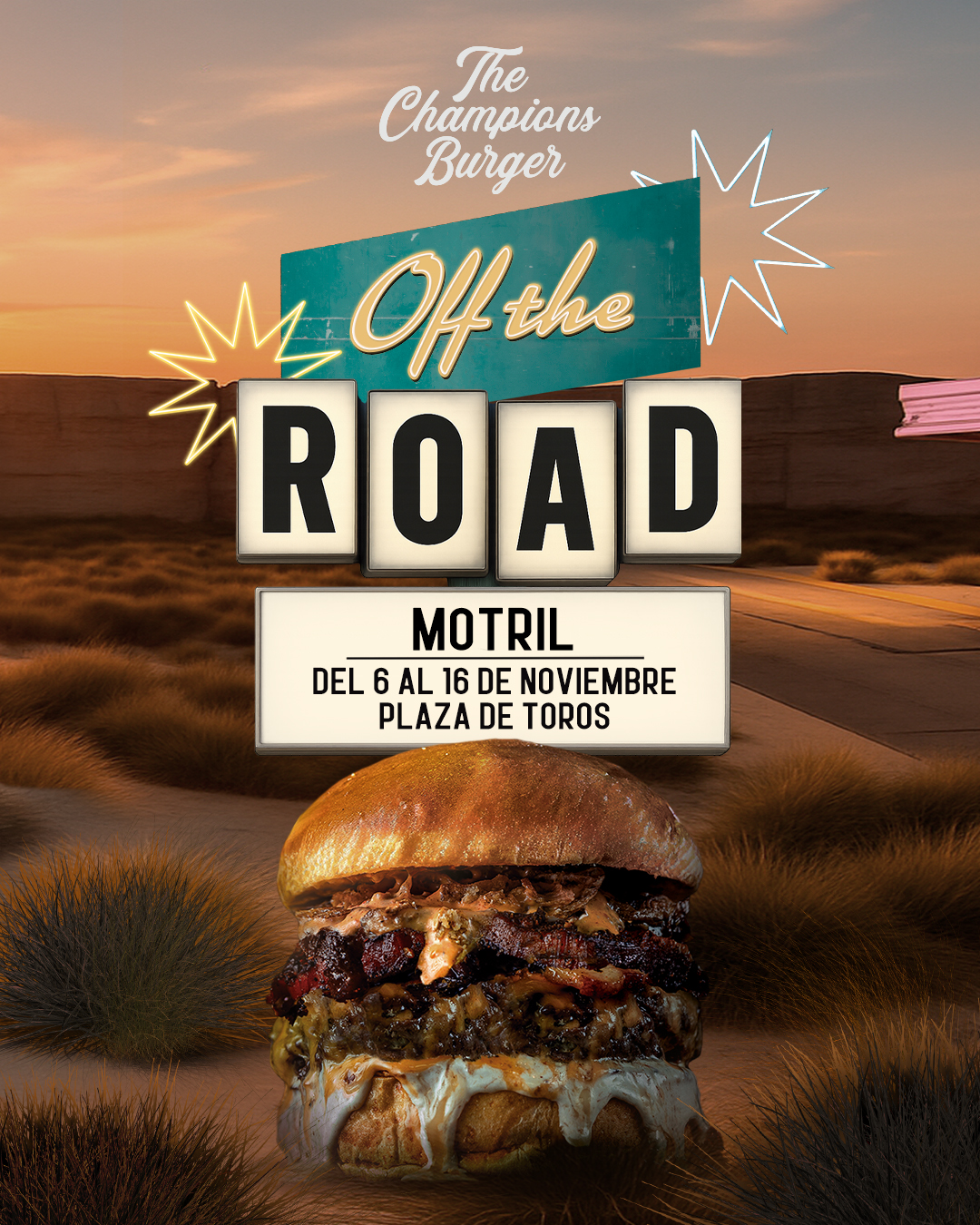 the champions burger motril