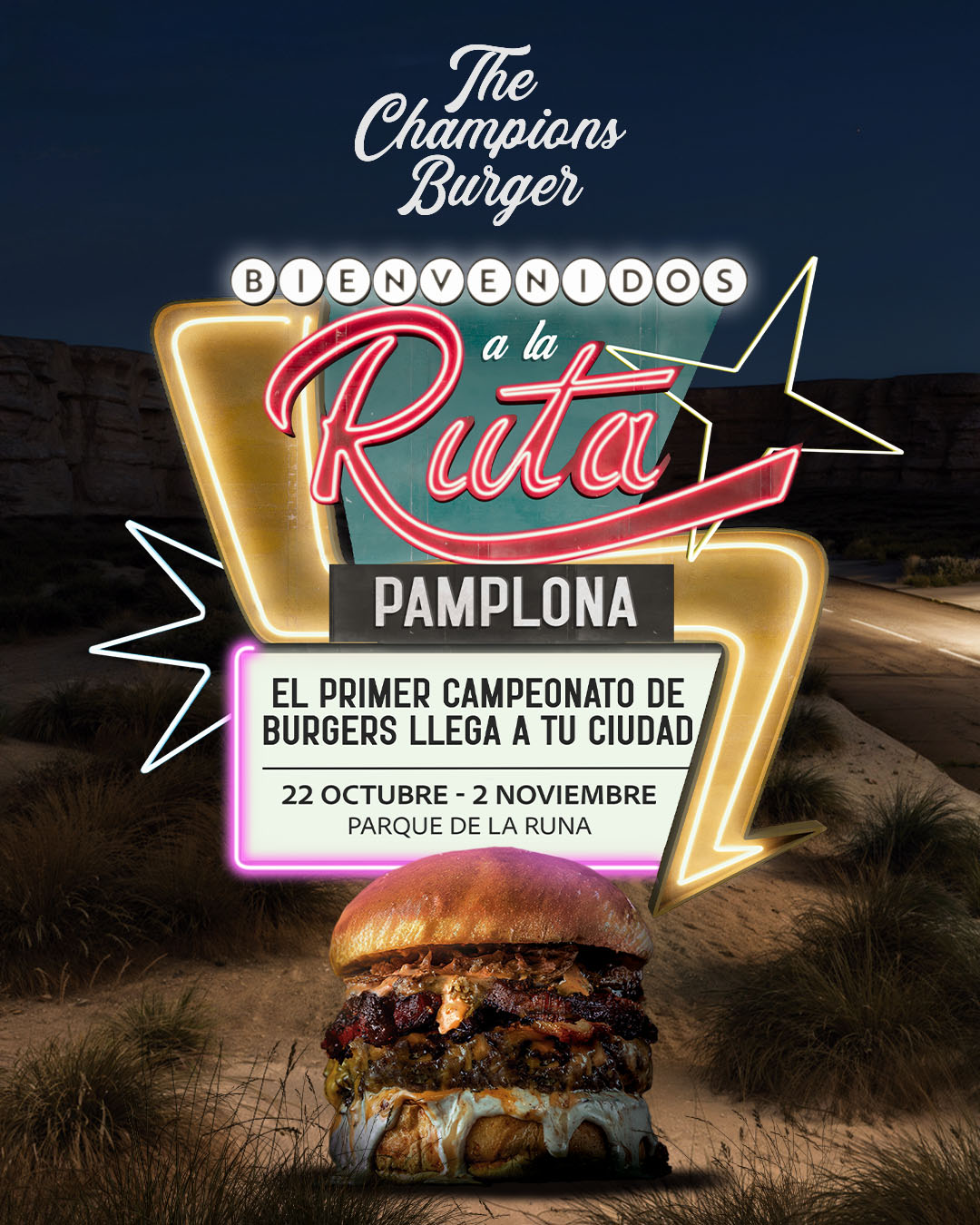 the champions burger pamplona