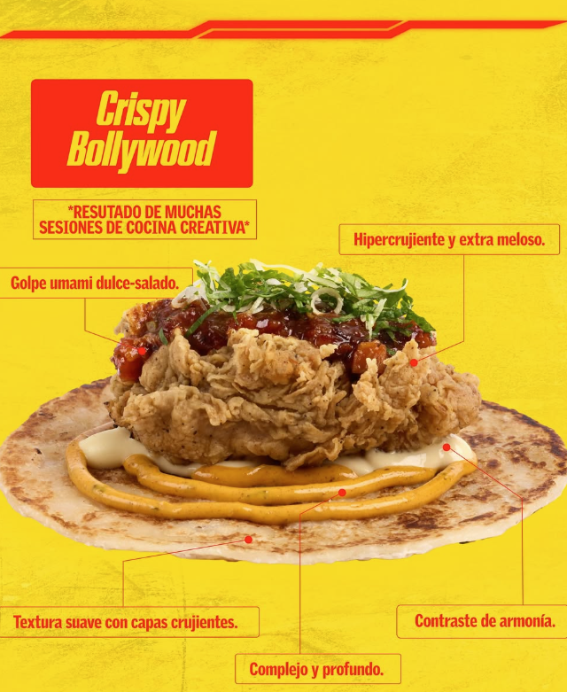 pollos muñoz food truck crispy bollywood