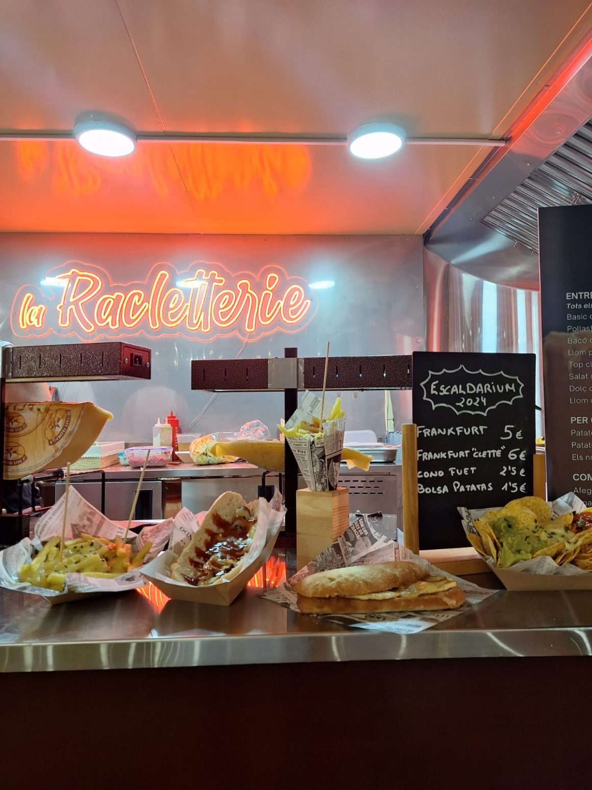 La Racletterie food truck quesos