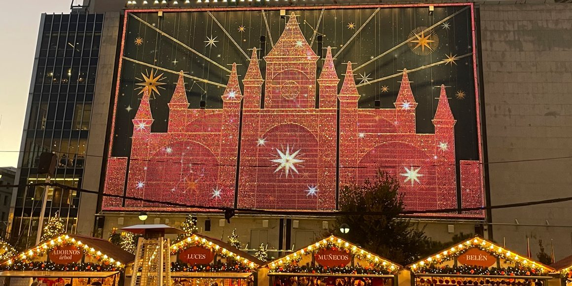 food trucks en mercado navidad corte inglés